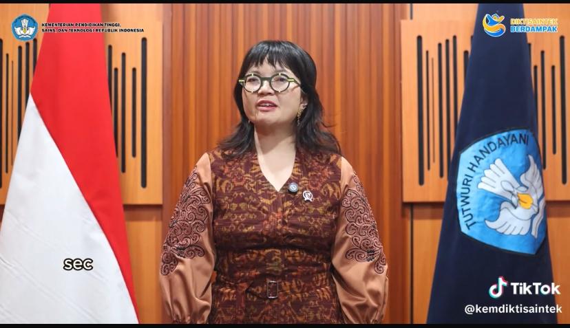 Wamendiktisaintek Stella Christy (Foto: Pasha Yudha Ernowo Infopublik.id/Youtube Kemendiktisaintek) 