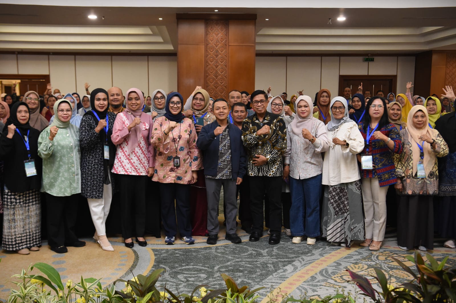 Wakil Menteri Pendidikan Dasar dan Menengah (Wamendikdasmen), Fajar Riza Ul Haqdalam kegiatan Peningkatan Kapasitas Fasilitator PAUD Holistik Integratif (PAUD HI) Tahap 2, yang digelar oleh Direktorat PAUD, Kementerian Pendidikan Dasar dan Menengah. (Foto: Dok Kemendikdasmen) 