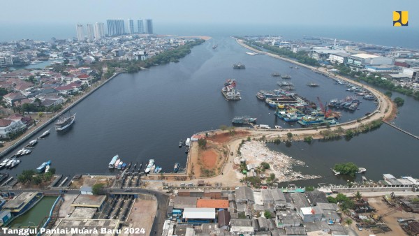 Atasi Penurunan Muka Tanah Jakarta, Kementerian PU Siapkan Pembangunan Tanggul di Pesisir Teluk Jakarta Tahap 7. (pupr)